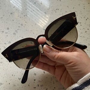 Tom Ford Alexandria cat eye sunglasses